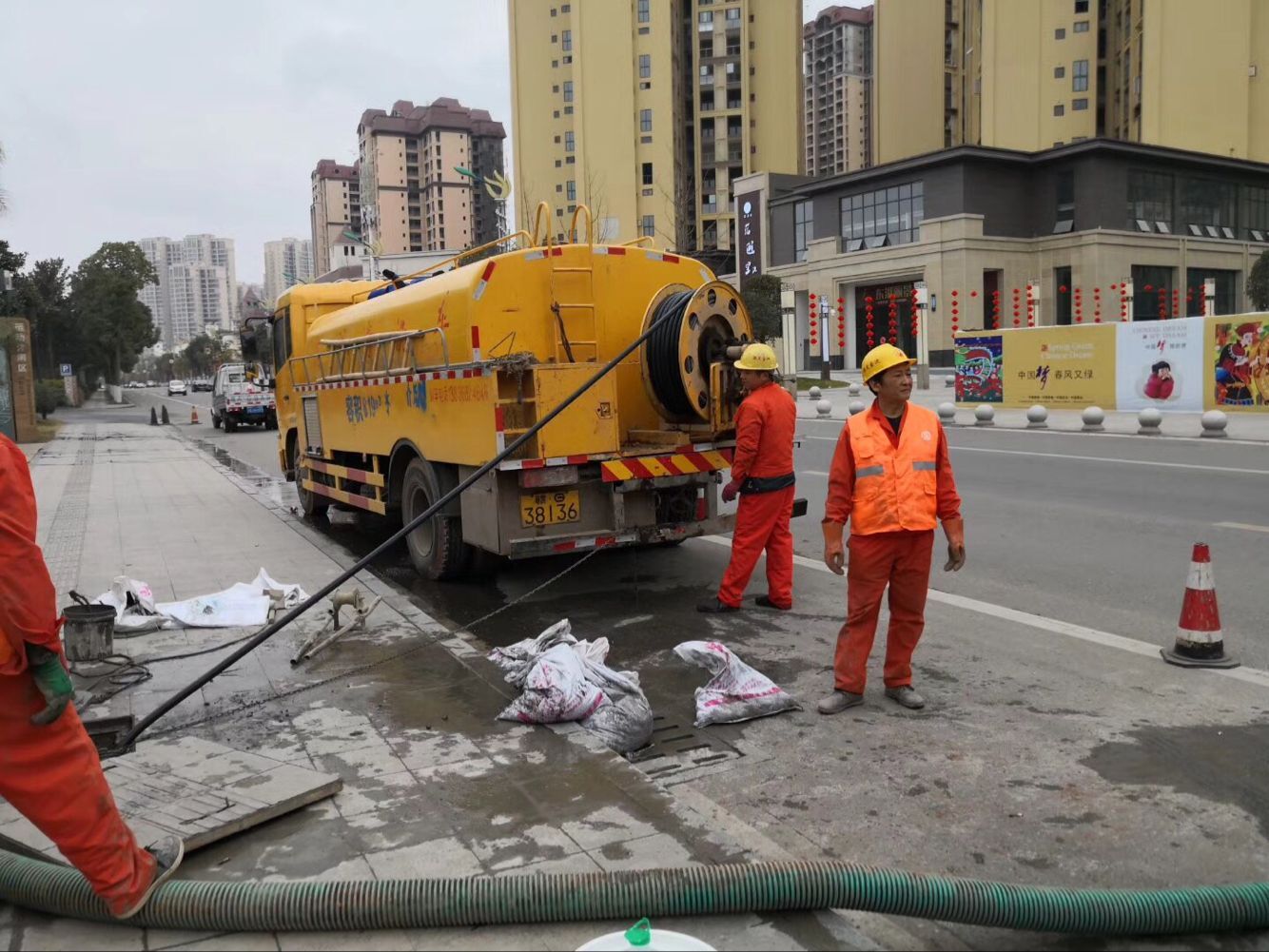 云霄排污管道清淤-管道清洗